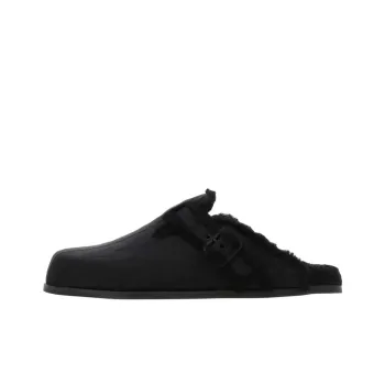 Valentino Closed Toe Slippers Men's Black