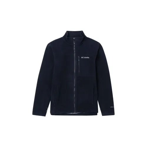 Columbia Velvet Jackets Men Black/Blue