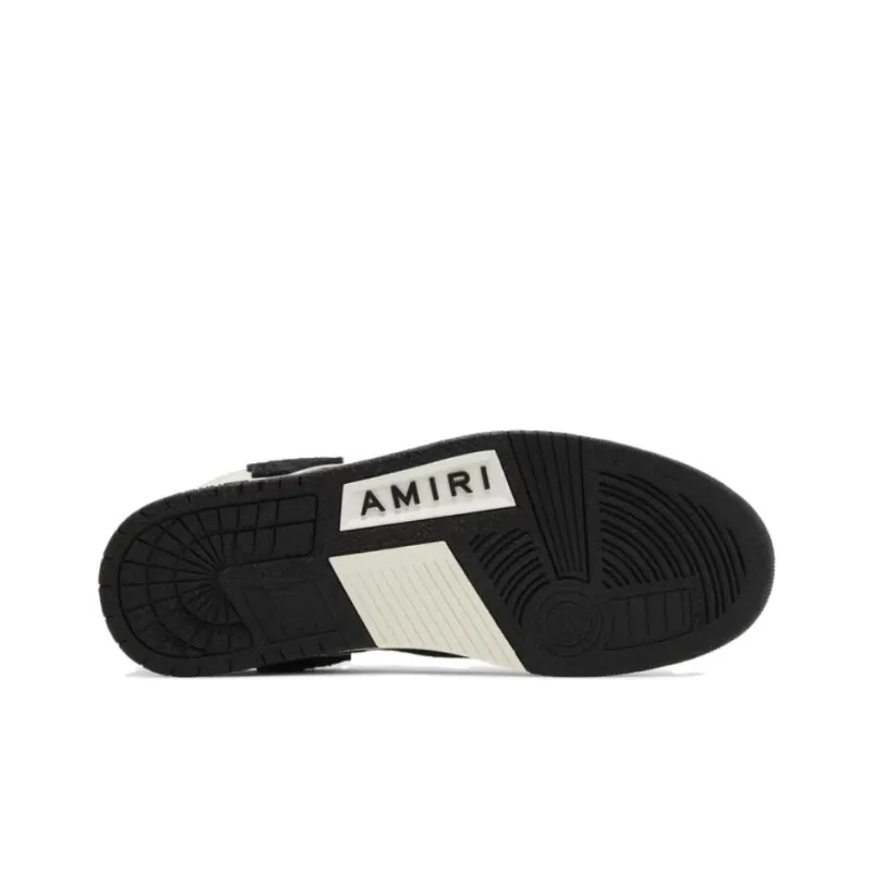 AMIRI Skel Low Top Beige Black-4