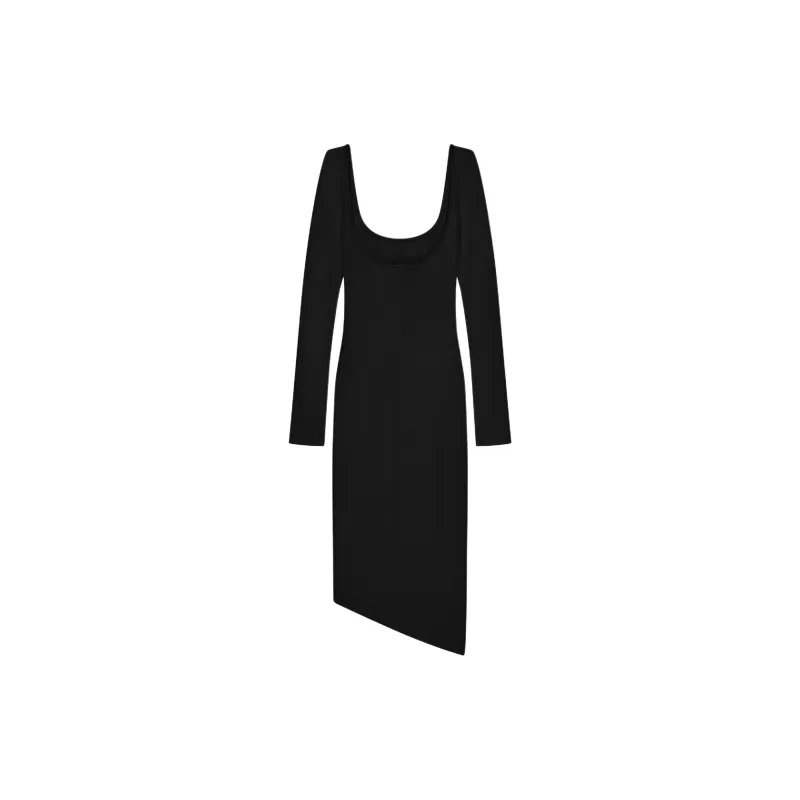 GIVENCHY FW24 Long Sleeved Dresses Women's Black-1