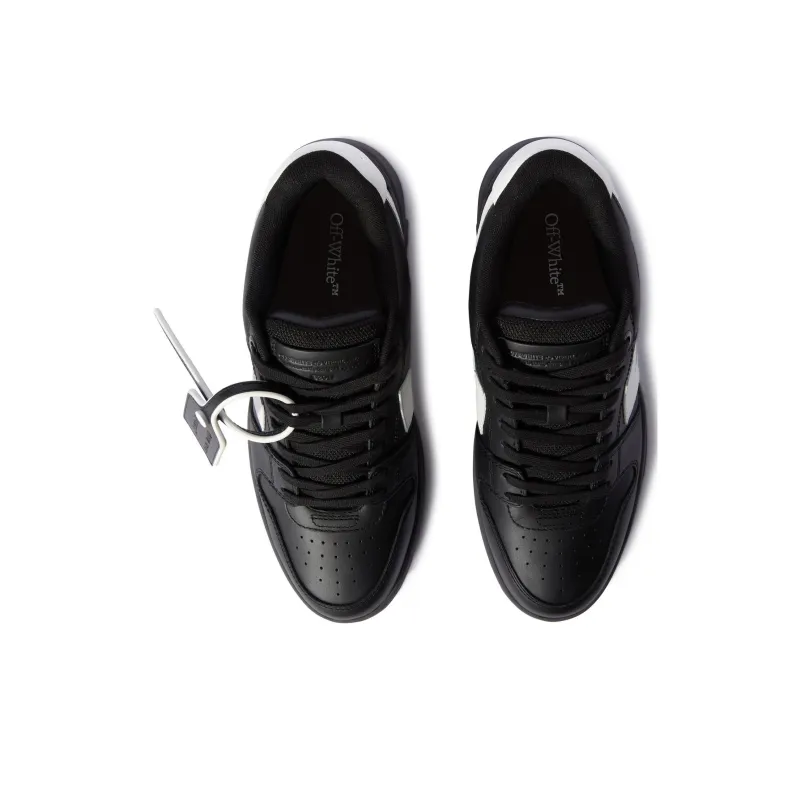 OFF WHITE Out Of Office Ooo Low Tops Black Grey White FW23-4