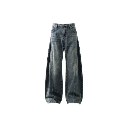 COOLALPACA Jeans Unisex Dark Blue