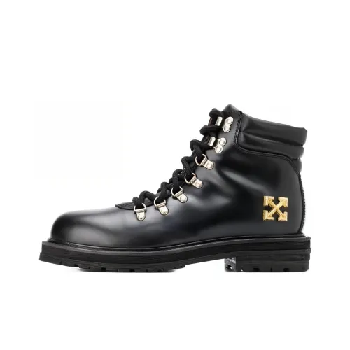 OFF-WHITE Ankle Boots Men Black