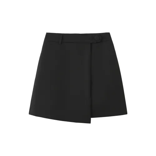 0571 family Casual Short Skirts Women's Black