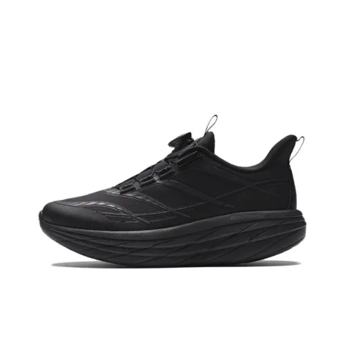 Sprandi Rolling Dome Lite Running Shoes Men Low-Top Black/Carbon Gray