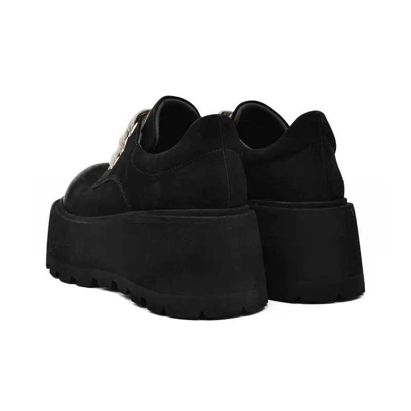 KMD Casual Single Shoes Women's Black-3
