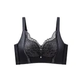 [Upgraded Side Support, Small Bust Non-Empty Cup]Sexy Black
