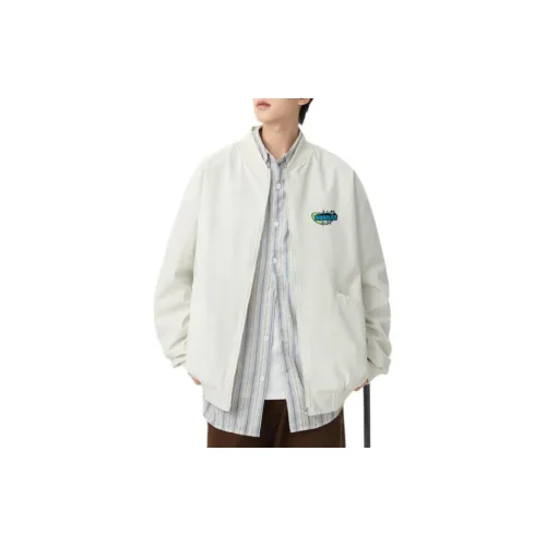 WARRIOR Jackets Men Cream Apricot