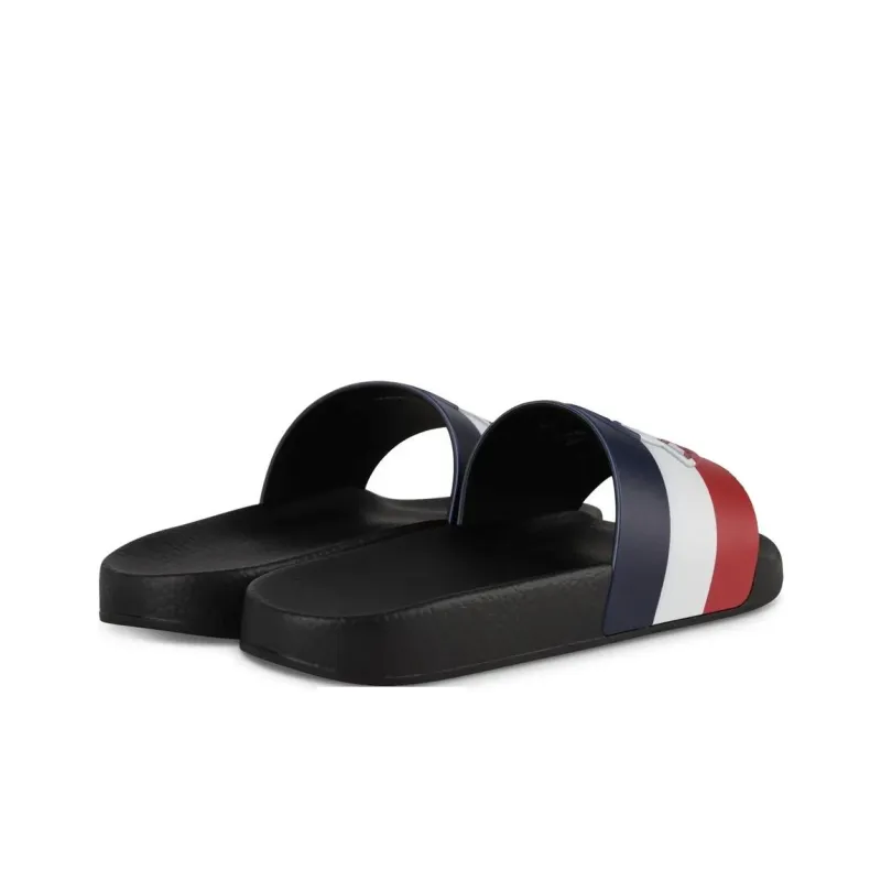 Moncler Basile Slide Slippers Men's Black-3