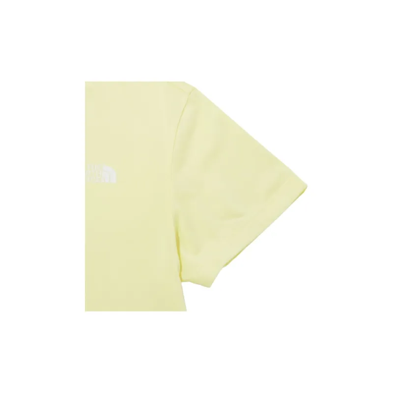 THE NORTH FACE T Shirts Women's Yellow-2