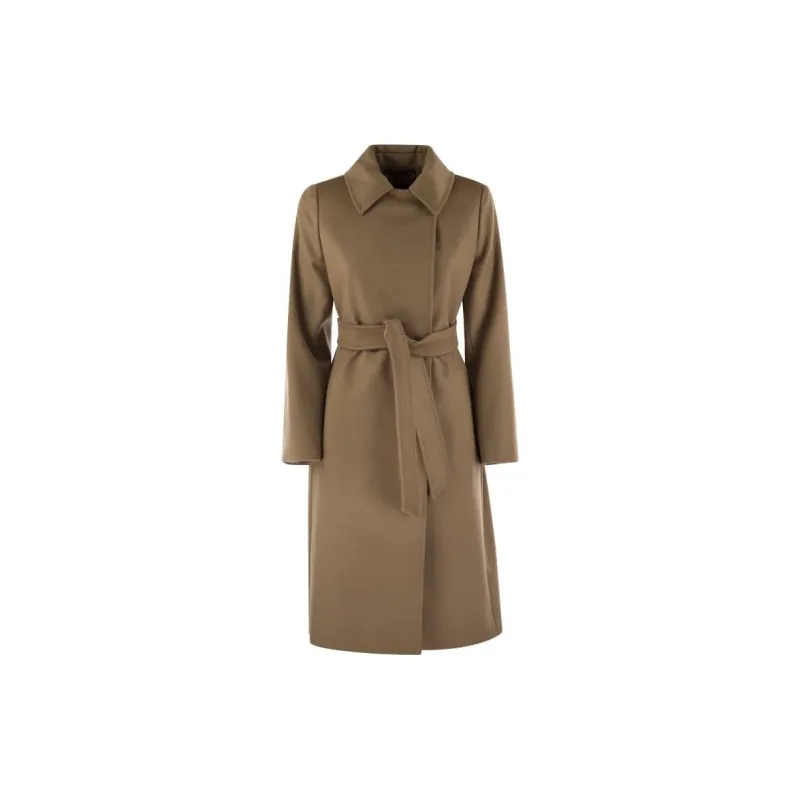 MaxMara Belted Long Sleeved Coat-8