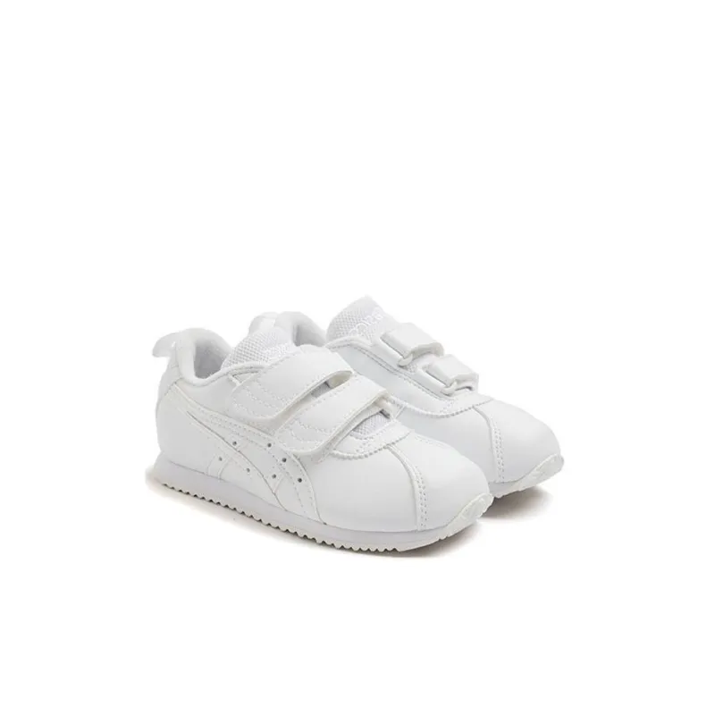 Asics Cotla Slip-Resistant Cushioning Wear-Resistant Low-Top Sports Casual Shoes White Children Aged 3-7 Years Old-3