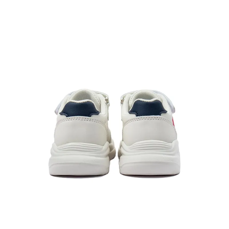 KAPPA KIDS Non slip Wear resistant Shock Absorption Kids Lifestyle Shoes Beige Blue Kids'-4