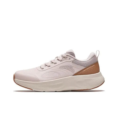 ANTA Variety Training Collection Running Shoes Women's Low-Top Lotus Grey/Rose Gold