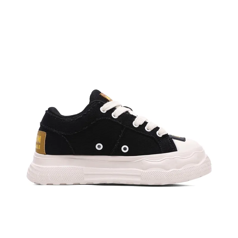 Q AND Cushioning Coverage Height Increasing Abrasion Resistant Low Top Skateboard Shoes Unisex-2
