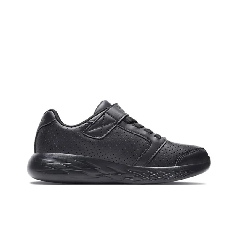 Skechers Abrasion Resistant Slip Resistant Casual Shoes Black Teenagers-1