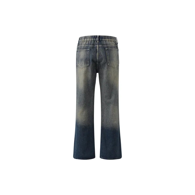 Paddy Julia Brand Logo Metal Zipper Jeans Unisex-3
