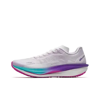 Anta Rocket 6.0 Pro Anti Slip Wear Resistant Low Top Training Running Shoes Women's Twilight Mountain Purple