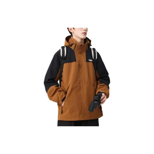 WARRIOR Jackets Men Oak Brown