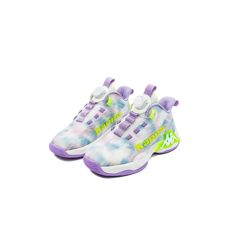 KAPPA KIDS Anti Slip And Wear Resistant Breathable Kids Lifestyle Shoes Fruit Pink Dream Purple Kids'-1