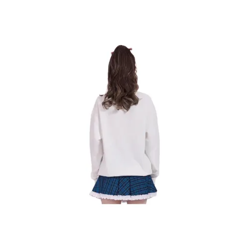 Bronze Lucia Sweatshirt Unisex White