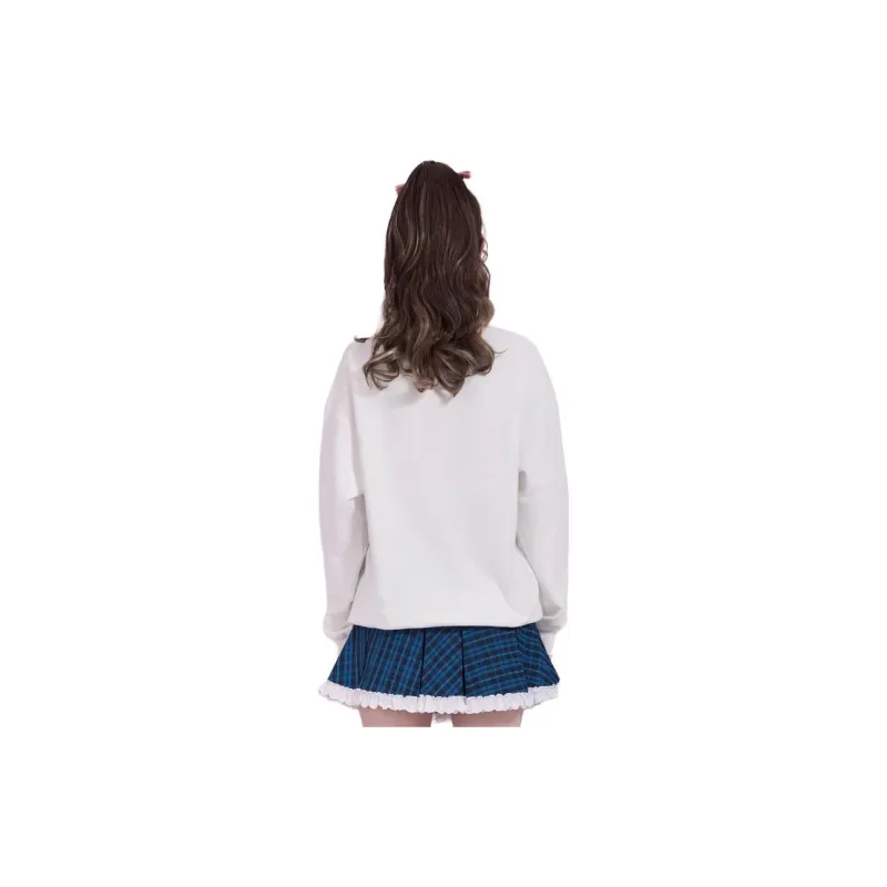 Bronze Lucia Sweatshirt Unisex White-0
