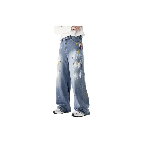 JASONWOOD Cowboy On The Run Jeans Unisex Blue