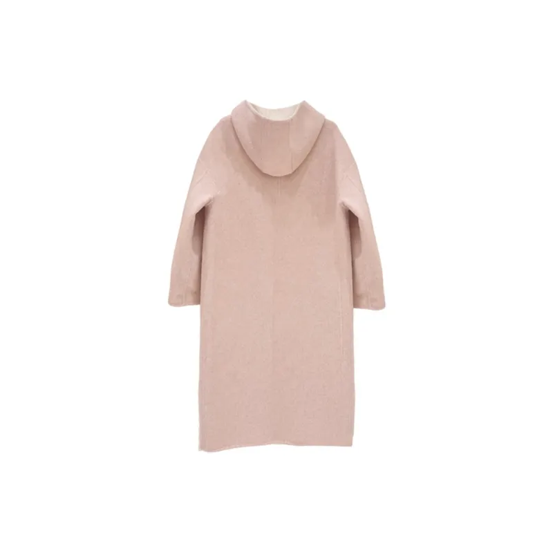 MTHE Velvet feel Coat Women's Pink-1