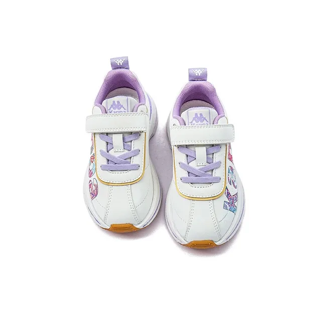 KAPPA KIDS Sports Casual Shoes Beige Violet Kids'-3