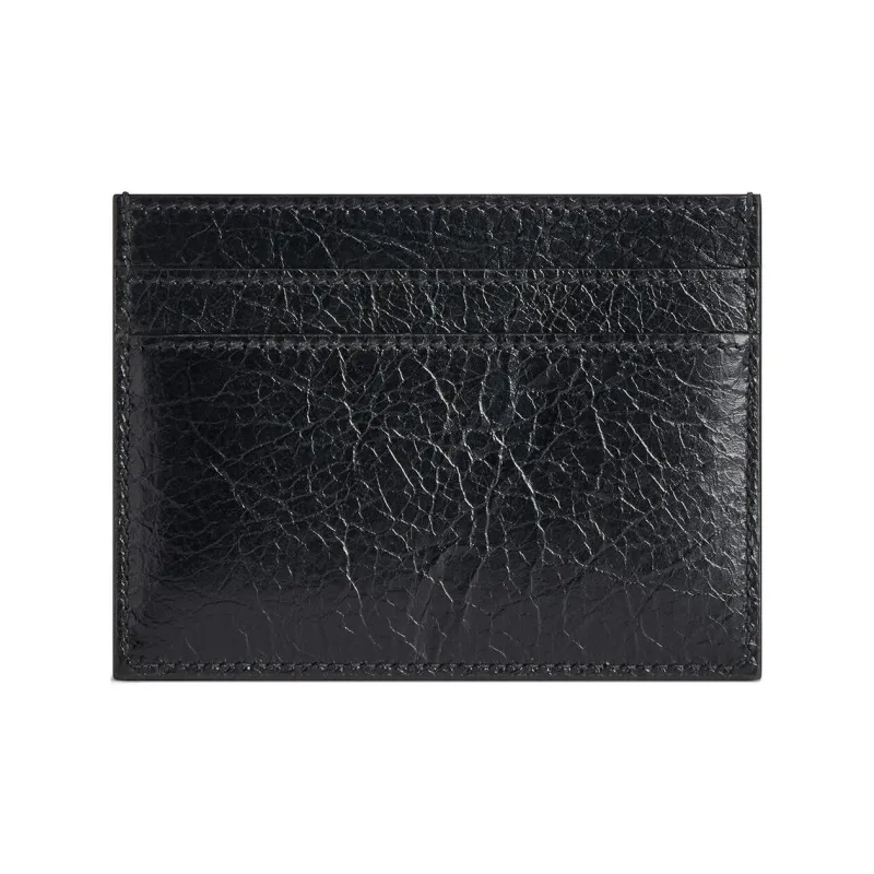 Balenciaga Mens Monaco Card Holder Black-3