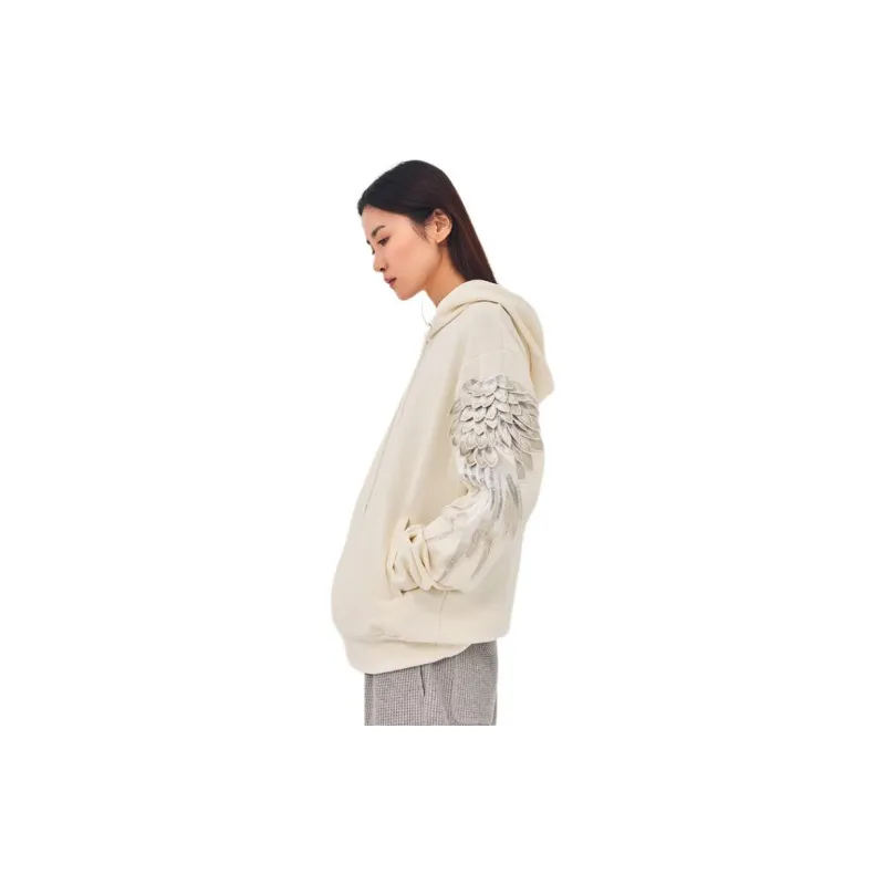 JI CHENG Sweatshirt Unisex White-2