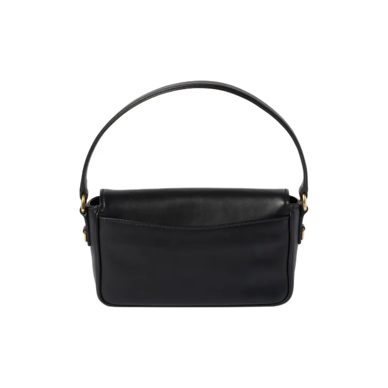 MIU MIU Penny Leather Shoulder Bag Crossbody Bag Handbag Regular Women's Black-2