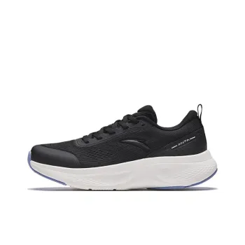Anta Non-slip Lightweight Low-Top Training Running Shoes Women's Basic Black