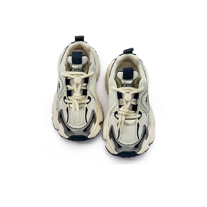 KAPPA KIDS Low Top Kids Lifestyle Shoes Beige Blue Kids'-6