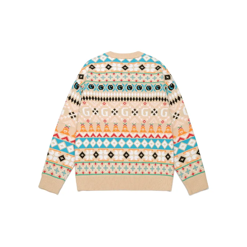 Guuka Sweaters Unisex Apricot-1