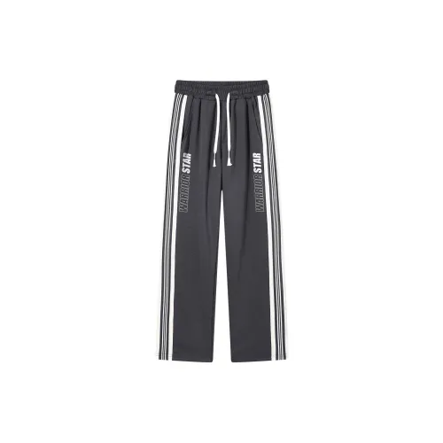 WARRIOR Knitted Sweatpants Men Dark Gray