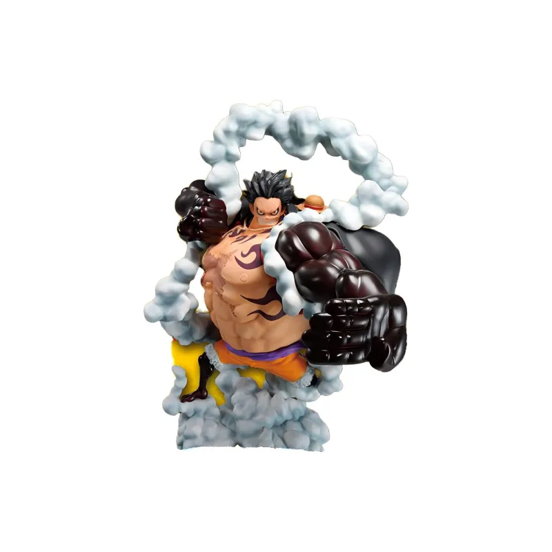 BANDAI Monkey D. Luffy One Piece The Land Of Harmony ~ Act III Scale Figures-2