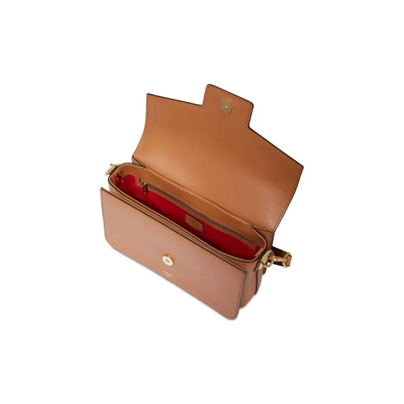 LANCEL Leather Medium Flap Bag-3