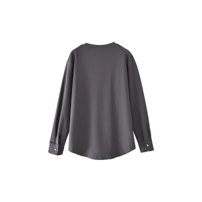 Juden Choi T Shirt Women's Gray-1