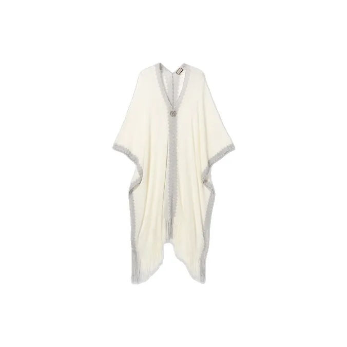 GUCCI Long-Sleeved Dresses Women's Ivory White-5