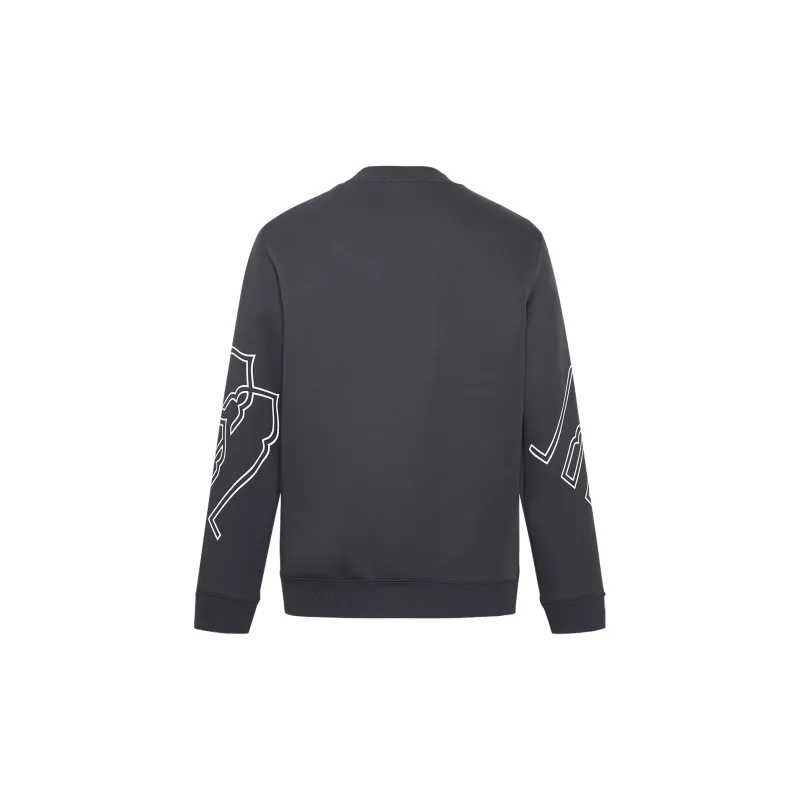 LESS IS MORE Sweatshirt Men's Smoke Gray-1
