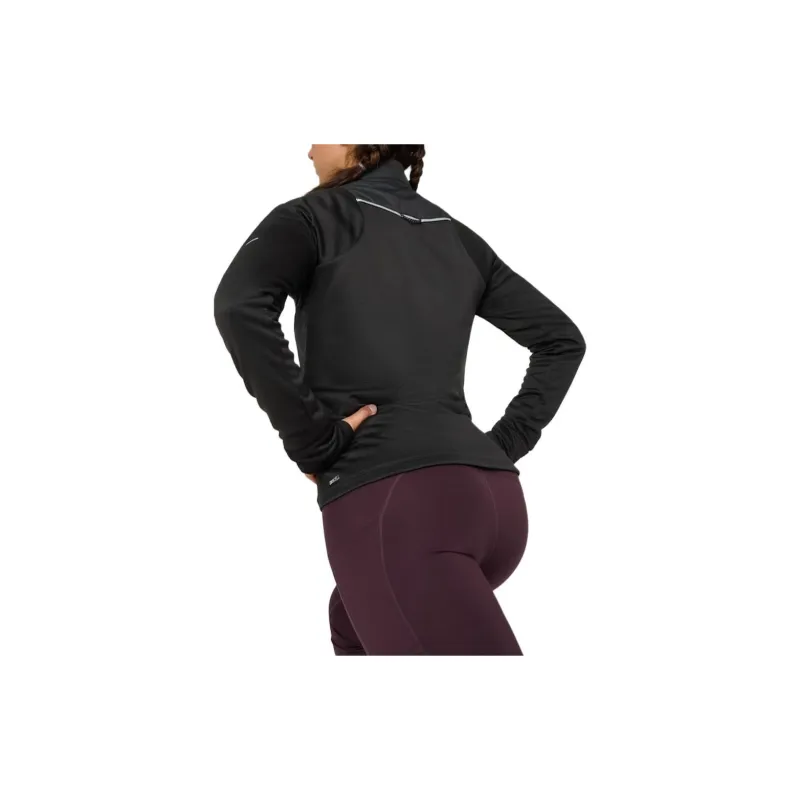 PUMA DRYCELLWOVEN RUN Grid Fleece Jacket Women's Jacket Women's PUMA Black-3