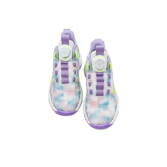 KAPPA KIDS Anti Slip And Wear Resistant Breathable Kids Lifestyle Shoes Fruit Pink Dream Purple Kids'-2