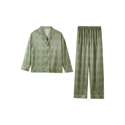 Kerener Pajama Set Women's Moss Green