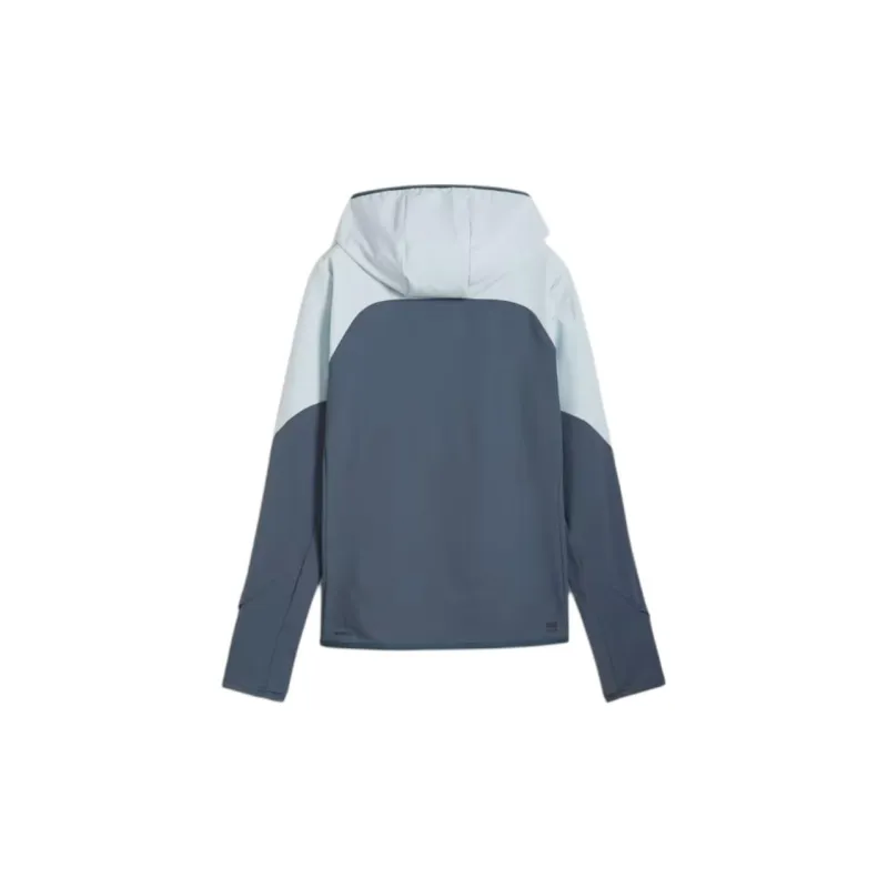 PUMA SEASONSHybrid Half Zip Sweatshirt Women's Gray Sky-1