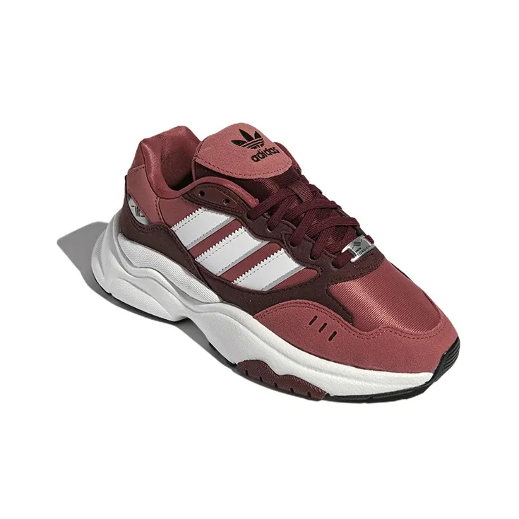 Adidas Originals Retropy F90 J Anti Slip Wear Resistant Low Top Kids Lifestyle Shoes Red Teenagers-2