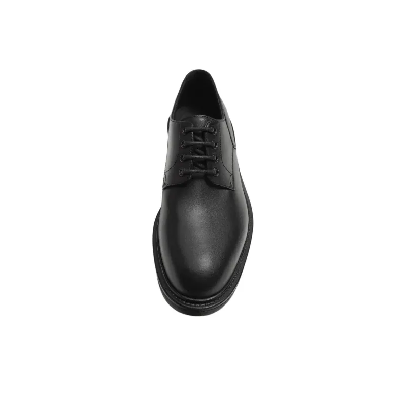 ZARA Dress Shoes Men Low Top Black-3
