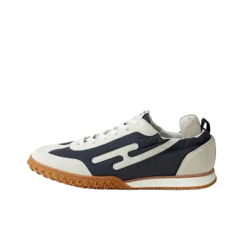 HERMES Jet Low Top Casual Shoes Men's Blue White