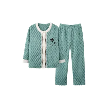 Lanza Pajama Set Women's Emerald Green