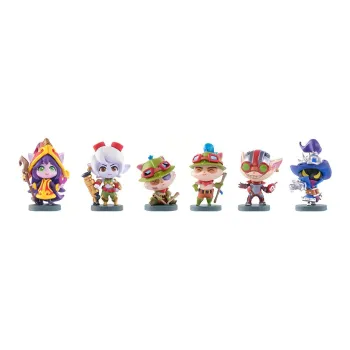LEAGUE OF LEGENDS LOL League Of Legends, Yordles Mini Figure Set Chibi Figures